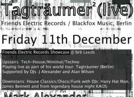 11.12.2009 Friends Electric Showcase - Leeds - UK