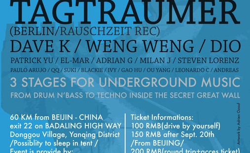 23.09.2010 Full Moon Party - Great Wall - China