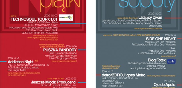 30.10.2009 Metro Club - Bialystok - Poland
